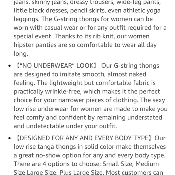 MRIGNT Thong pack of 6 ☆ LARGE ☆ Sexy ☆ NEW in pkg ☆ no panty lines - Picture 10 of 11
